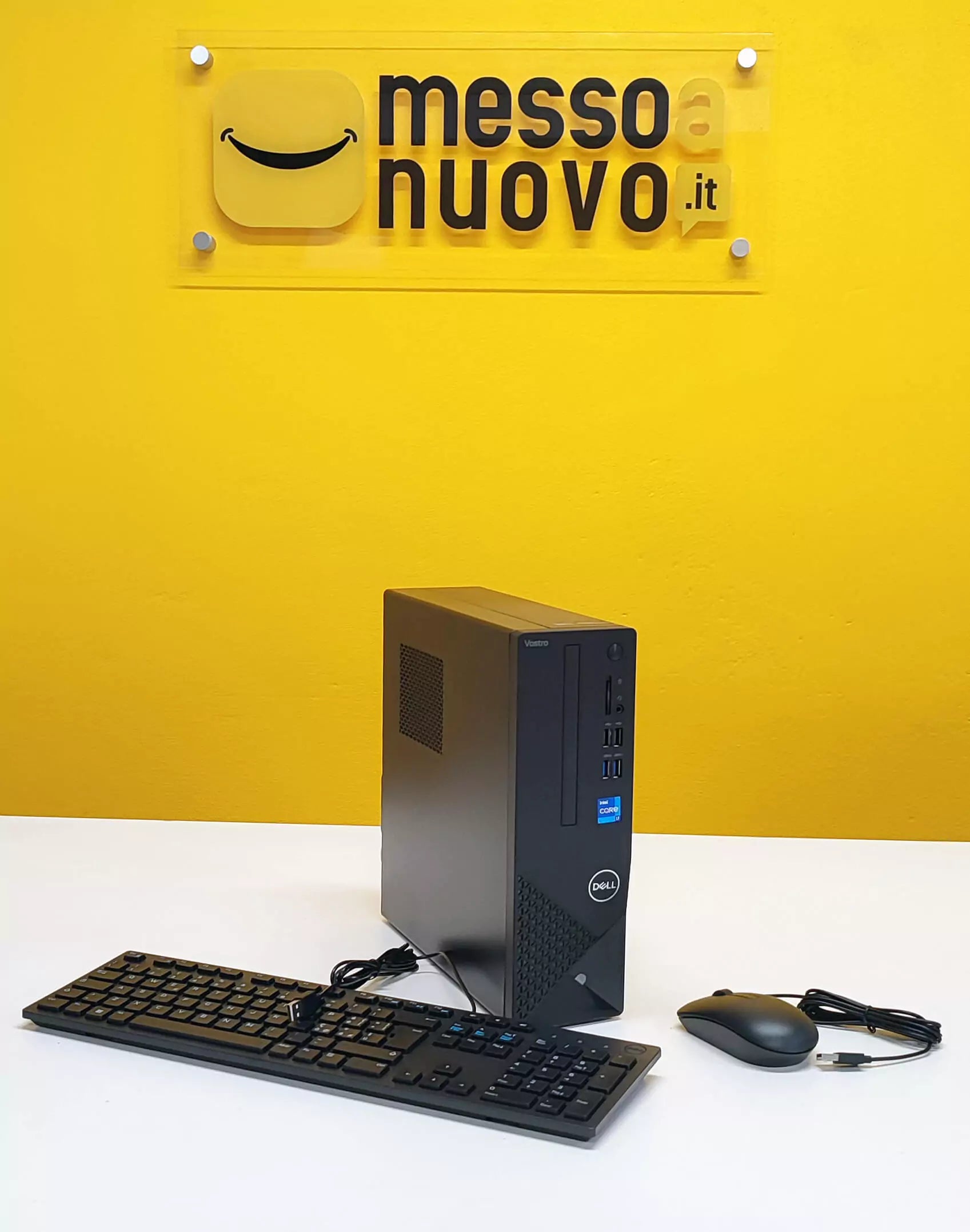Dell Vostro 3710 SFF | Intel Core i7-12700 | Ram 16GB | SSD NVMe 512GB | Windows 11 Pro WiFi Bluetooth HDMI prestazioni elevate al tuo servizio PRODOTTO NUOVO Dell Vostro 3710 SFF | Intel Core i7-12700 | Ram 16GB | SSD NVMe 512GB | Windows 11 Pro WiFi Bluetooth HDMI prestazioni elevate al tuo servizio PRODOTTO NUOVO